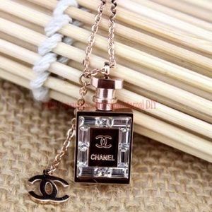 Chanel bottle necklace